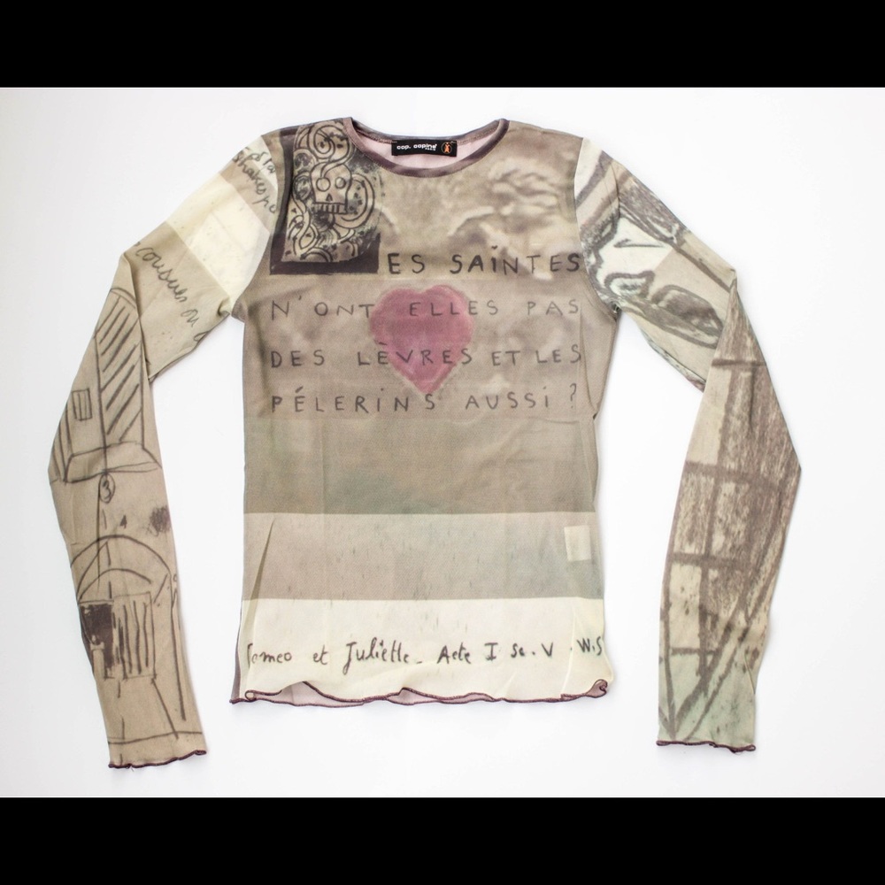 ISO THIS COP COPINE MESH LONGSLEEVE